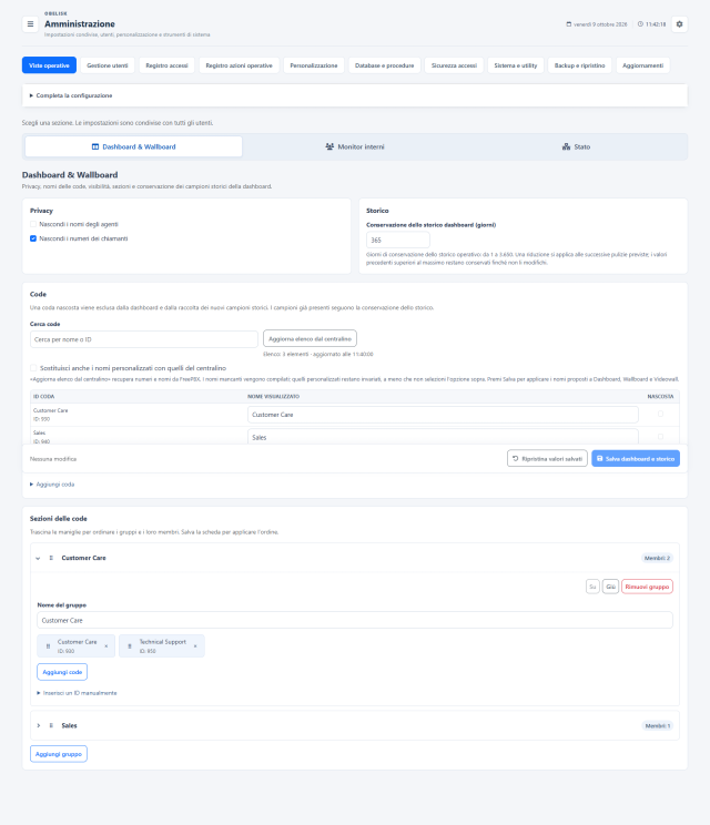 Viste operative — Pagina completa — Tema chiaro